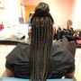 Kid's knotless Braids under 9yrs of age