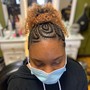 Roller Set on natural hair