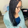 Small BoHo Braids w/ human hair