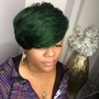 Big Chop w/partial relaxer