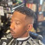 Taper only *sides and back with Line up.(not a fade)* ($60 after 7pm)