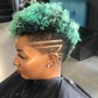 Women's Big chop