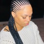 Boho BOB knotless Braids (Smedium)