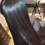 Silk Press thick Or Long hair