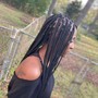 Large Knotless braids