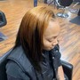 Half up Half down quick weave