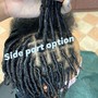 Starter Locs with sides shaved