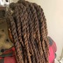 Natural 2 Strand Twists