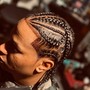 Designed Regular Cornrows