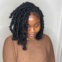 Faux locs/Soft Locs Premade Softlocs -Medium Large Parts