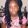 kid knotless braid 16 years old & up