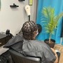 High top Fade Cornrow Braids