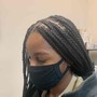 Med Knotless/ Box Braids