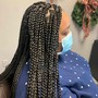 Individual braids touch up