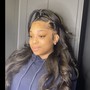 Lace frontal wig install