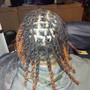 Pre twisted pre braided Crochets corn rolls