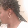 Insta loc crochet  method starter locs med 40-80 consultation