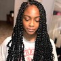 Medium Knotless Goddess Braids