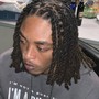 Adult Starter locs long hair