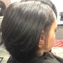 Silk Press/ natural hair