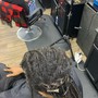 Mens Flat Iron ( pre braid straightening)