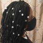 Box Braids Medium ( Hair included)