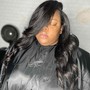 Virgin hair coloring service