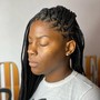 Sew-in ponytail