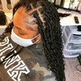 Mens box braids medium