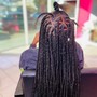 Smedium Knotless Braids