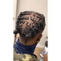 Loc Retwist Short to Shoulder (No Style)