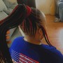 Feed-In Ponytail Jumbo Braids