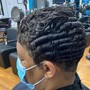 Wrap and Curl ( short hair)