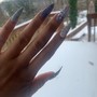 Acrylic Overlay (short nails)