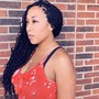 Bohemian box braids