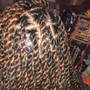 Box Braids touch up