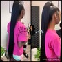 Sleek Bubble Ponytail