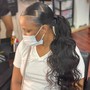 Closure wig installation