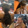 Extended and Sleek  Ponytail