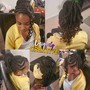 Kids Braids w/ Weave