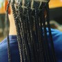 Small traditional Box Braids