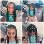 Kid's Bohemian Knotless Braids