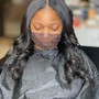 Closure quick weave