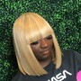 Frontal wig  re-installment