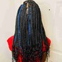 Girls 8-10Medium Knotless or Box Braids