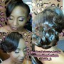 UPDO/PONYTAILS (on relaxed hair)