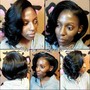 Wash and Bump (relaxed hair)