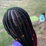 Natural Box braids