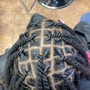 2 Strand twist only two locs per twist