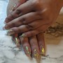 Blinged Out Acrylic Nails